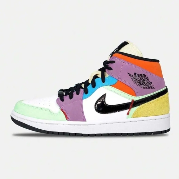 Men Multicolor Air Jordan Sneakers